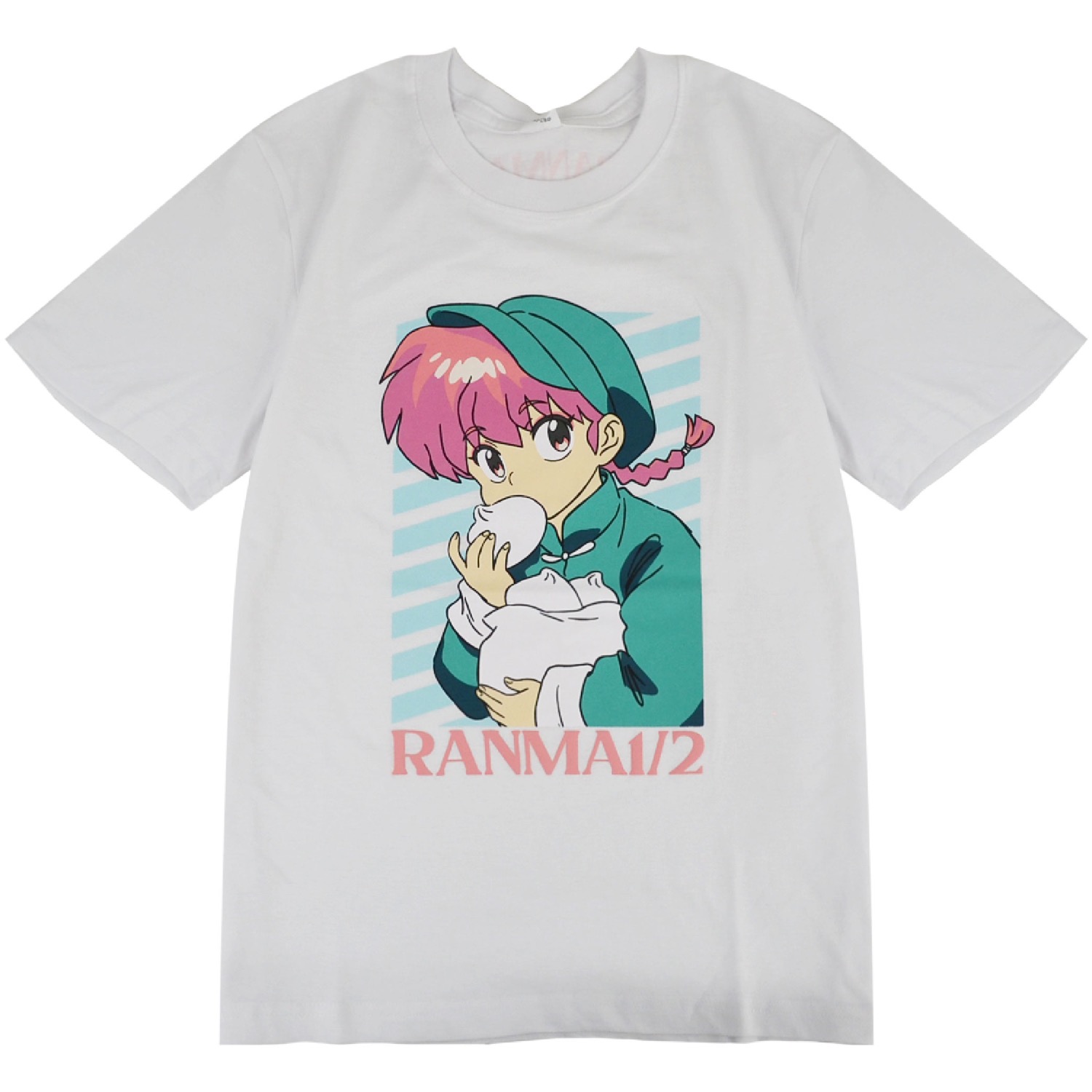 らんま1/2 Tシャツトップス 半袖 レディース プリント アニメ マンガ