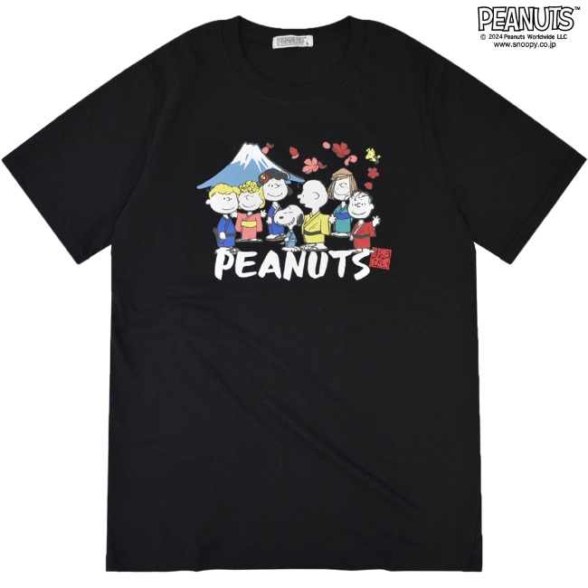 SNOOPY（スヌーピー） Tシャツ 半袖 トップス 和柄 プリント SNOOPY