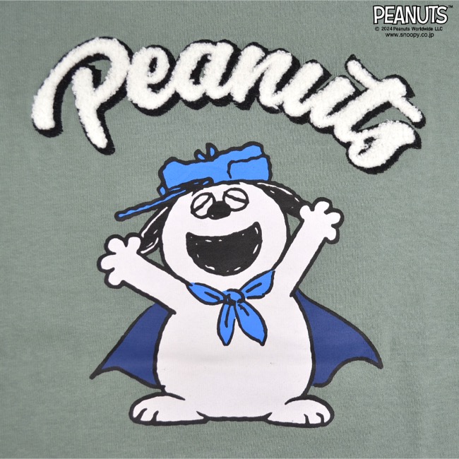 SNOOPY（スヌーピー） オラフ トップス Tシャツ 半袖 刺繍 プリント