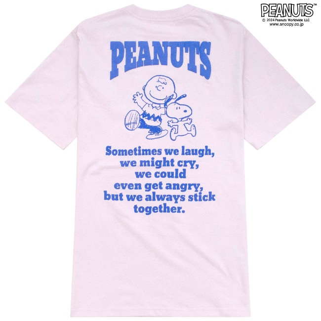 SNOOPY（スヌーピー） ピーナッツ Tシャツ 半袖 発泡 プリント ネオン