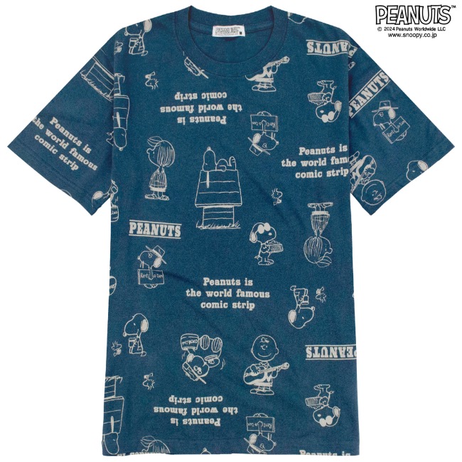 SNOOPY（スヌーピー） 半袖 トップス Tシャツ プリント チャーリー