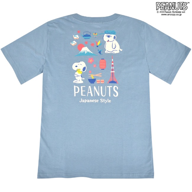 SNOOPY（スヌーピー） 半袖 Tシャツ トップス オラフ 日本 柄 バック