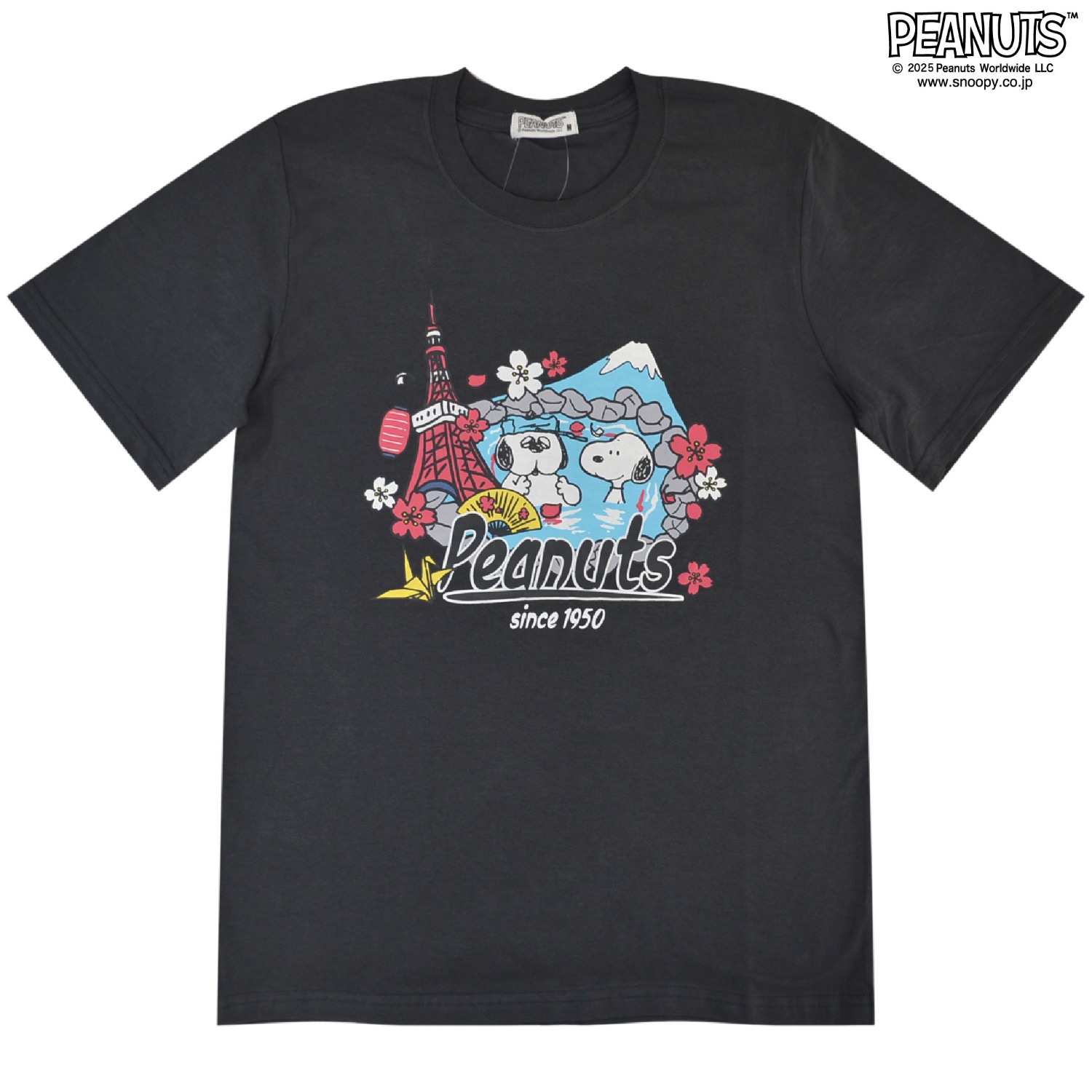 SNOOPY（スヌーピー） Tシャツ 半袖 トップス オラフ プリント 和柄