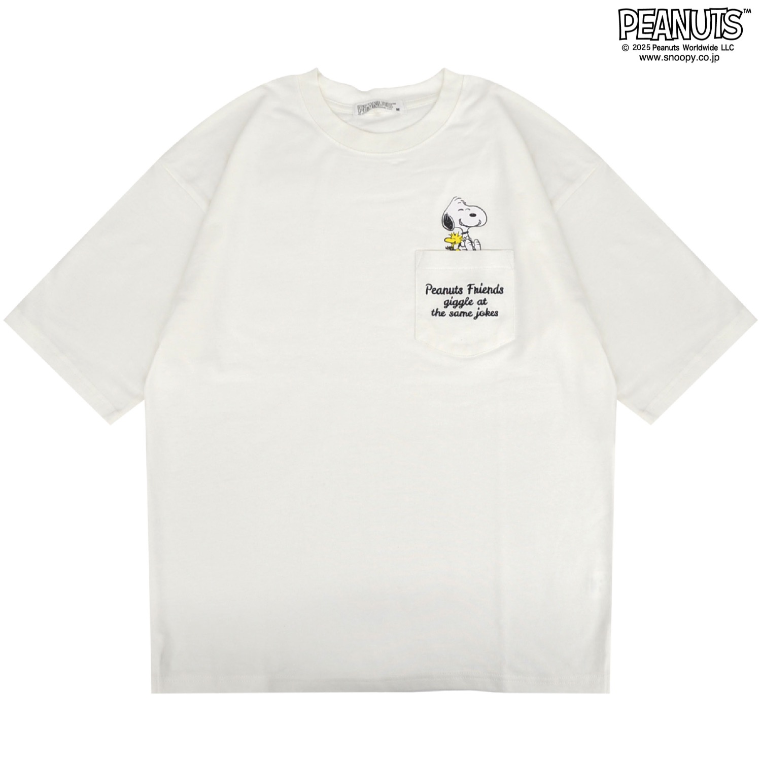 SNOOPY（スヌーピー） Tシャツ トップス 半袖 ヘビーウェイト ドロップ