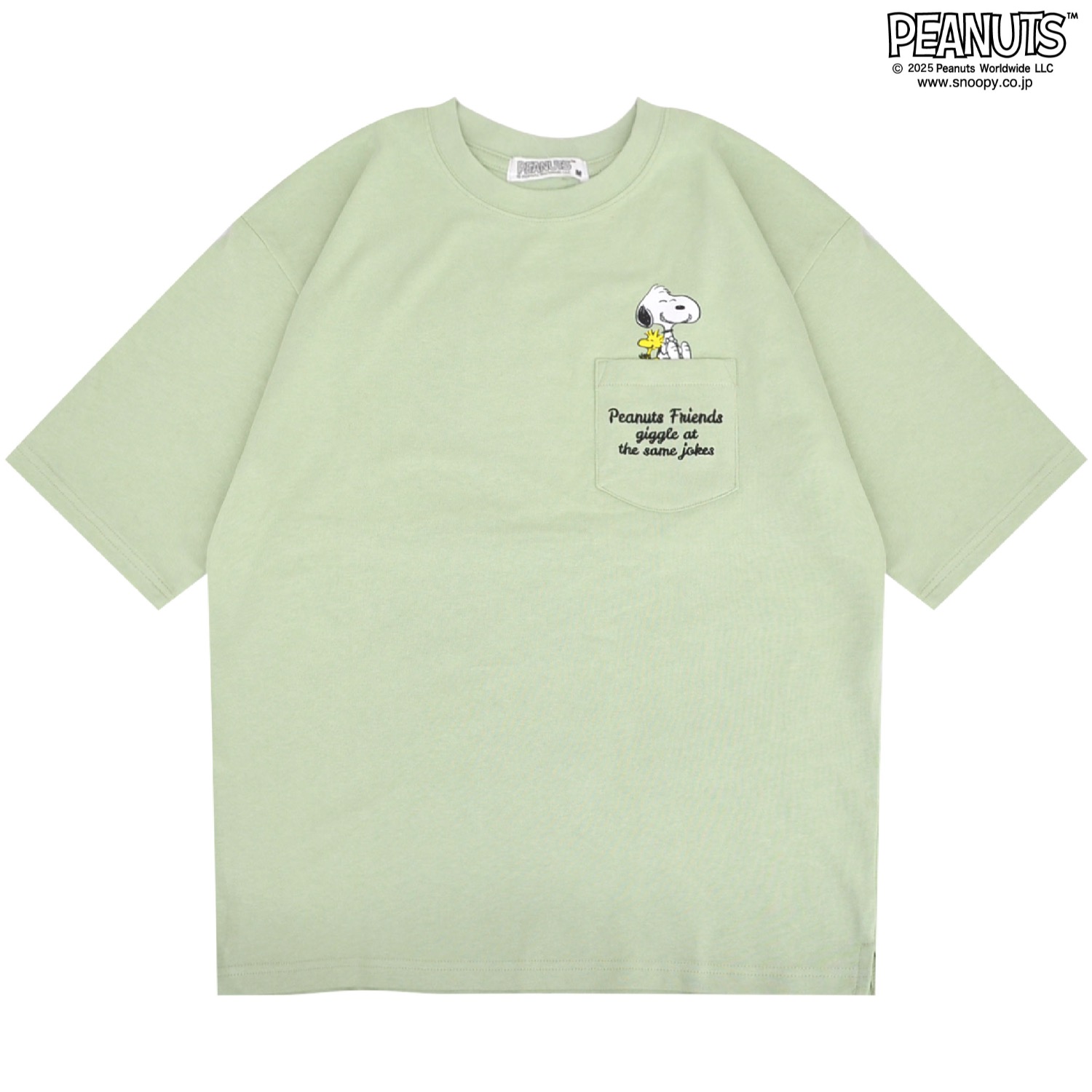 SNOOPY（スヌーピー） Tシャツ トップス 半袖 ヘビーウェイト ドロップ 