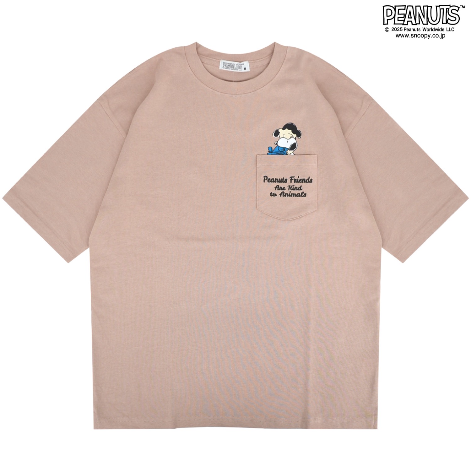 SNOOPY（スヌーピー） Tシャツ トップス 半袖 ヘビーウェイト ドロップ 