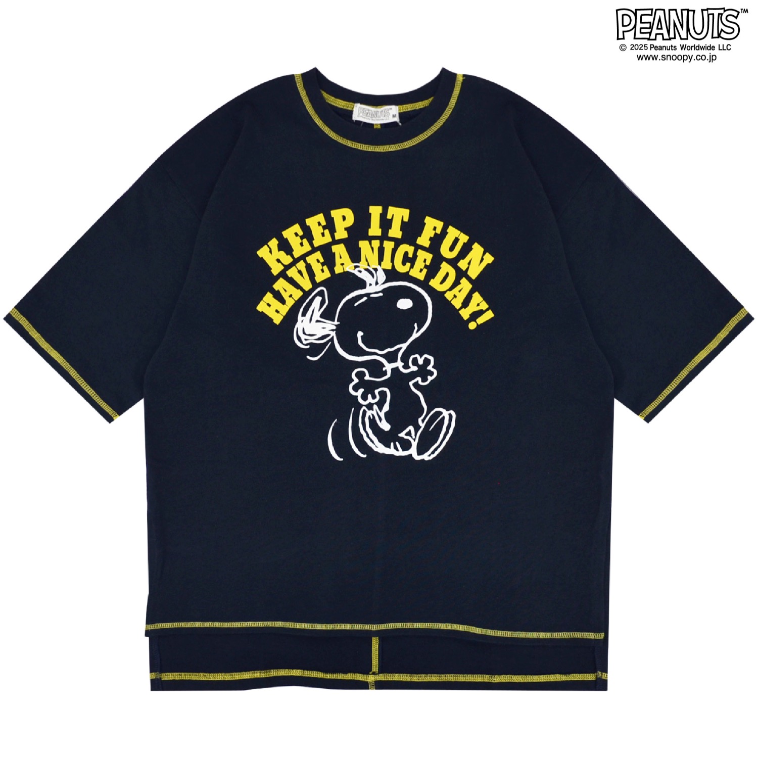 SNOOPY（スヌーピー） Tシャツ トップス 半袖 ヘビーウェイト ドロップ