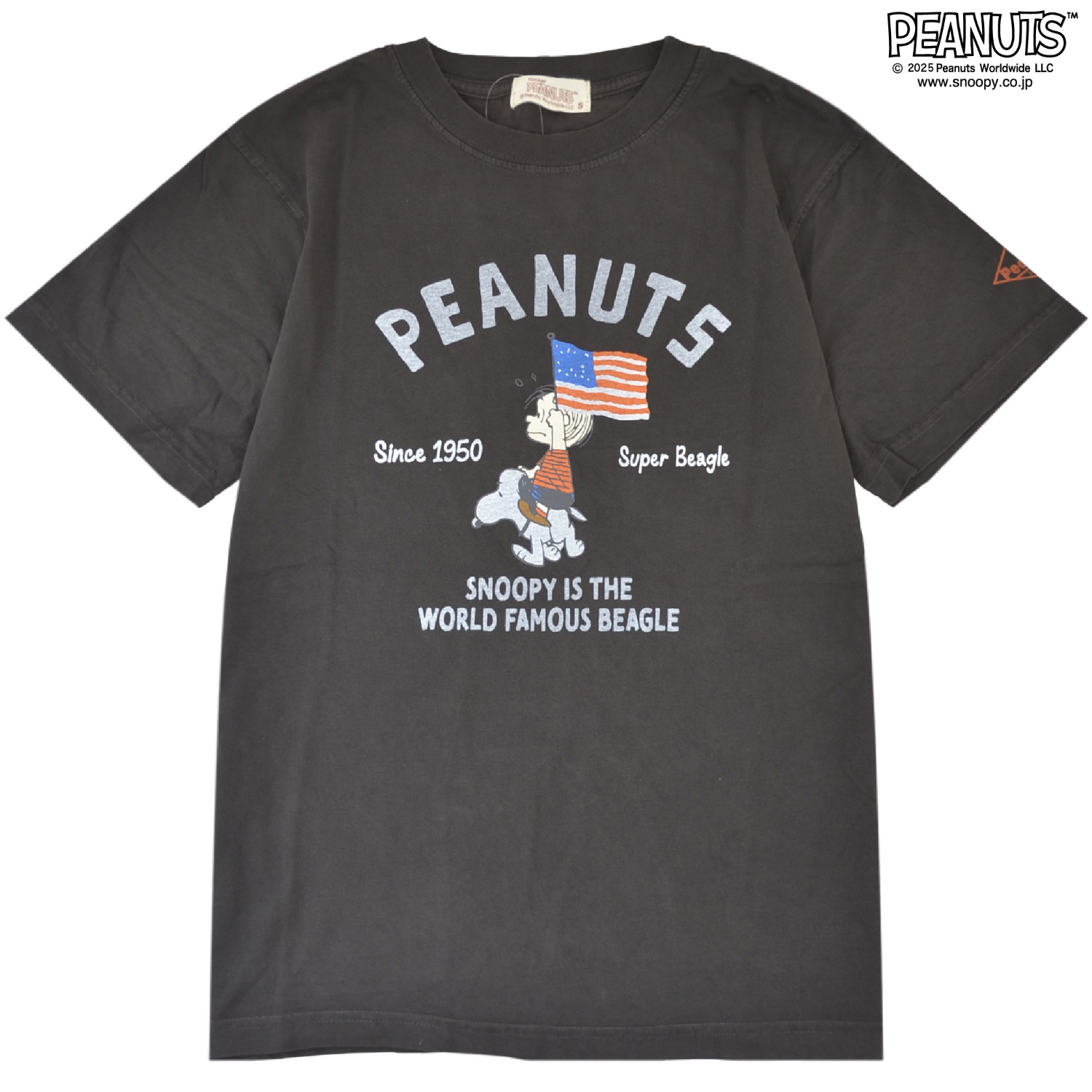 SNOOPY（スヌーピー） ライナス Tシャツ 半袖 トップス ピグメント