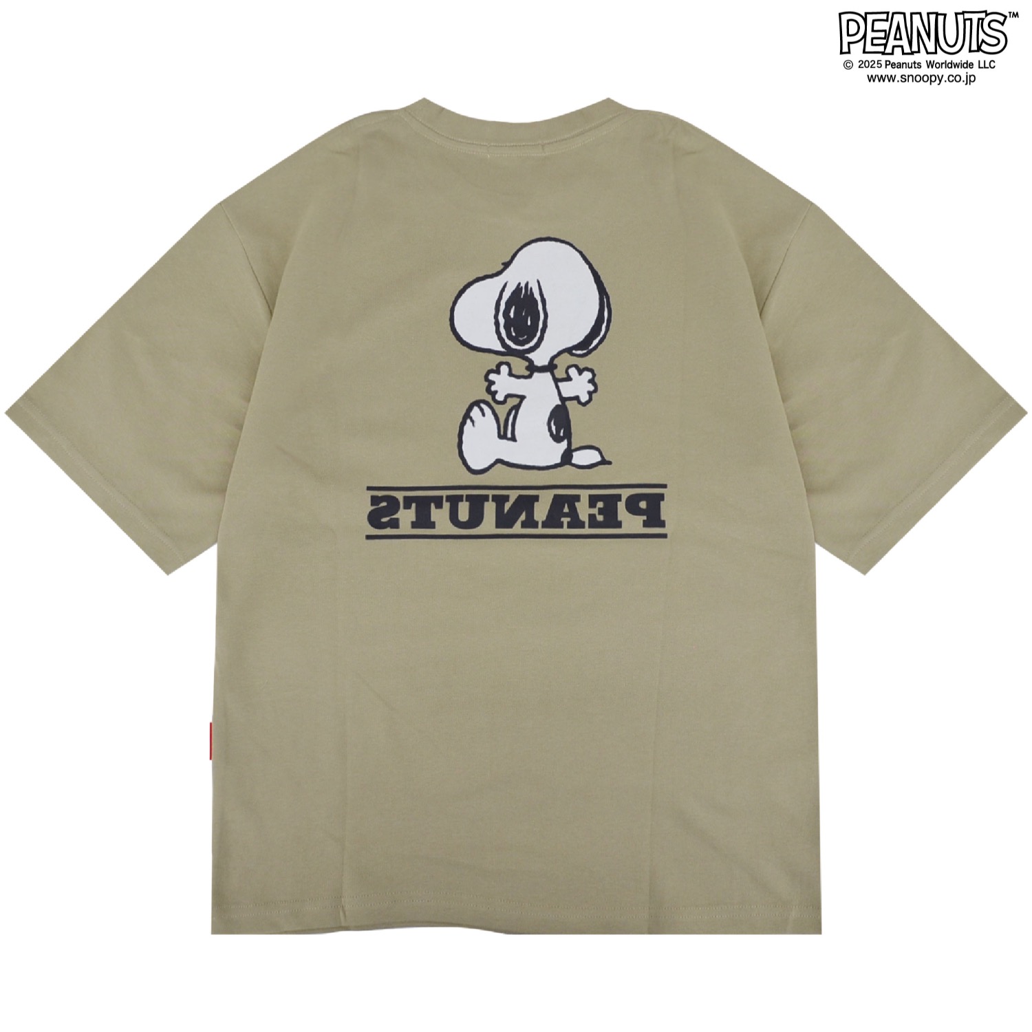 SNOOPY スヌーピー アイス柄接触冷感 半袖 Tシャツ PEANUTS