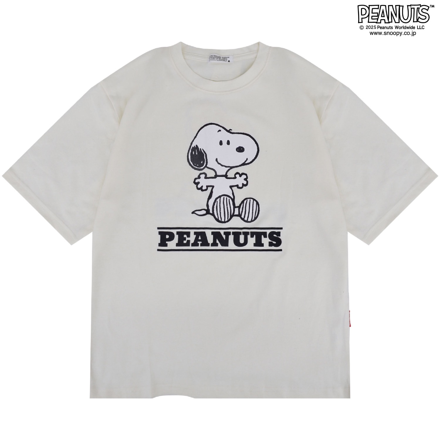 SNOOPY - USA Snoopy アイスホッケーシャツ Peanuts x USA Hockey Tee: Snoopy Prepares for Game Day