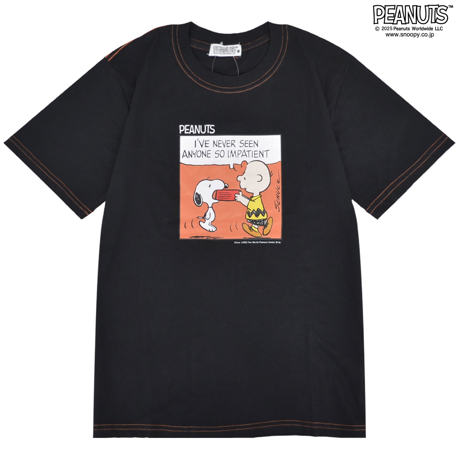 SNOOPY（スヌーピー） Tシャツ 半袖 トップス プリント チャーリー