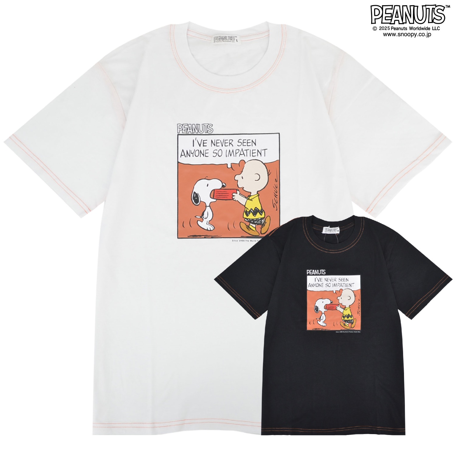 SNOOPY（スヌーピー） Tシャツ 半袖 トップス プリント チャーリー