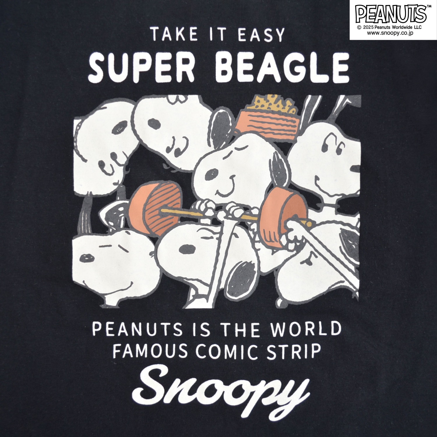 SNOOPY（スヌーピー） オラフ ウッドストック 半袖 春夏 メンズ