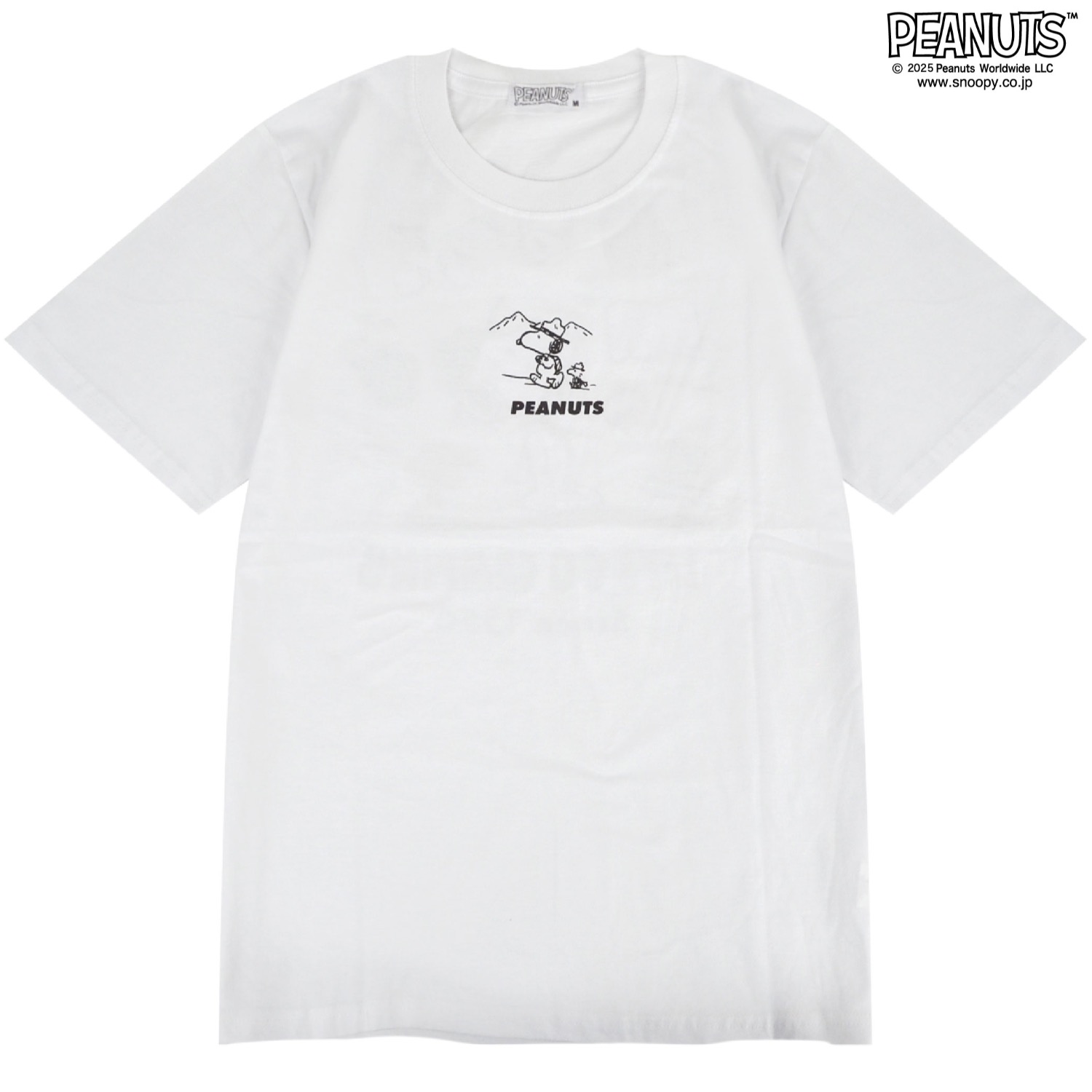 SNOOPY（スヌーピー） ビーグルスカウト Tシャツ バック プリント