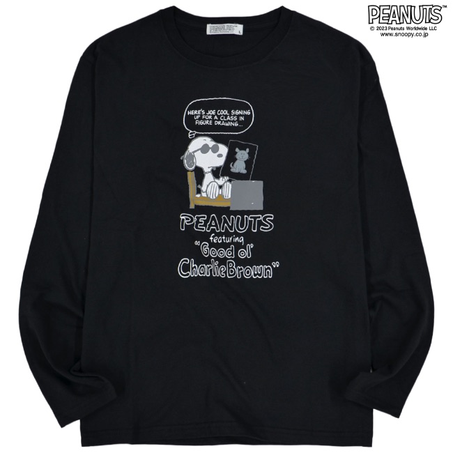 SNOOPY（スヌーピー） Tシャツ 長袖 ロンT プリント フライングエース