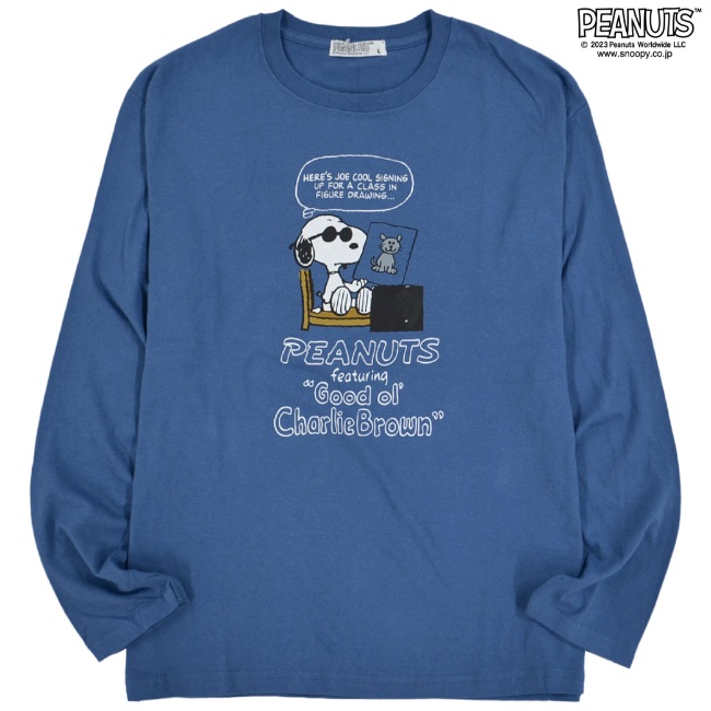 SNOOPY（スヌーピー） Tシャツ 長袖 ロンT プリント フライングエース