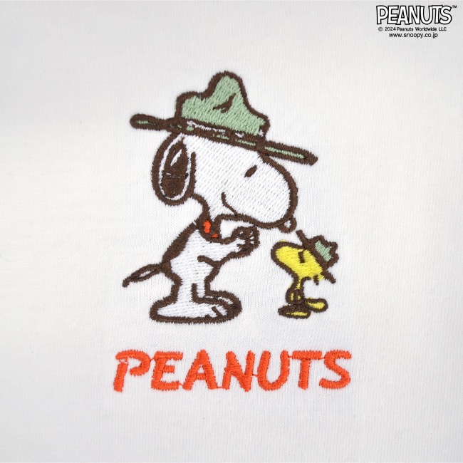 SNOOPY（スヌーピー） 長袖 Tシャツ トップス 刺繍 オラフ チャーリー