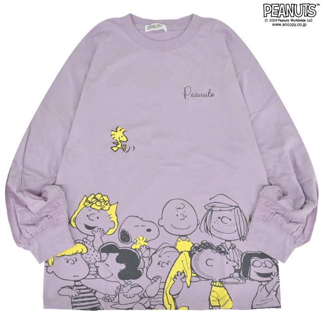 SNOOPY（スヌーピー） Tシャツ 長袖 バルーン トップス ビック