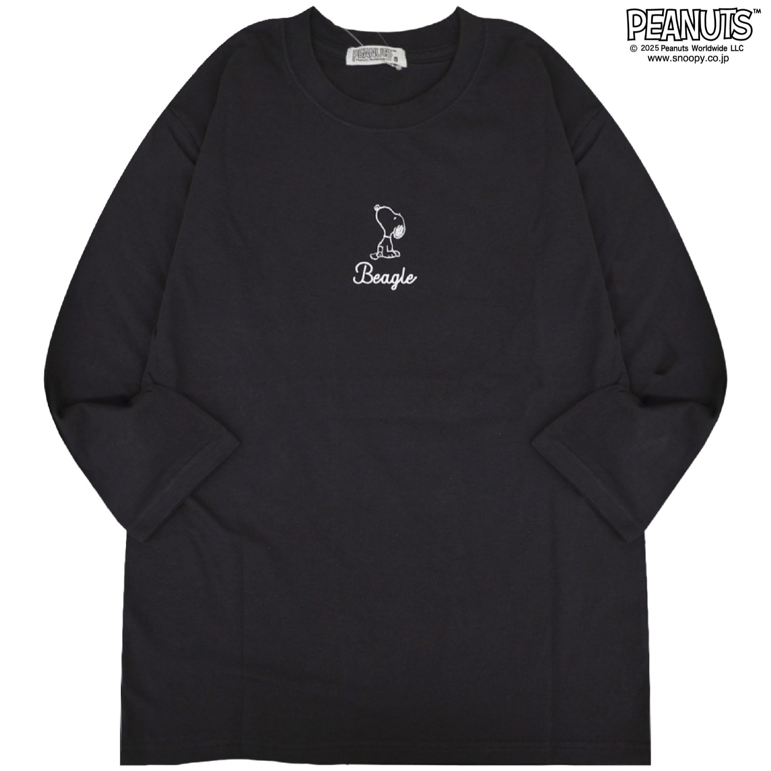 スヌーピー ジョークール ウッドストック Tシャツ トップス 7分丈