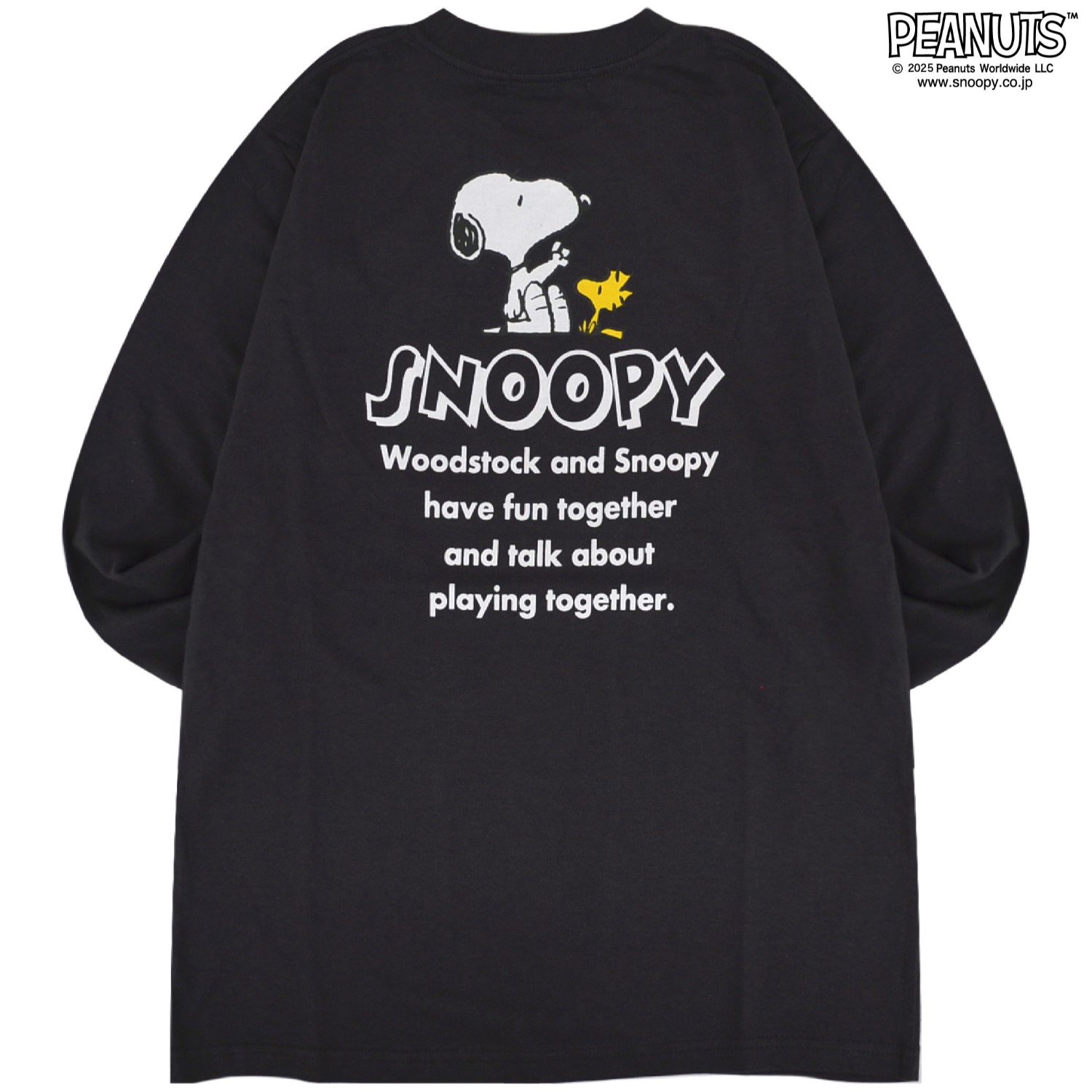 スヌーピー ジョークール ウッドストック Tシャツ トップス 7分丈