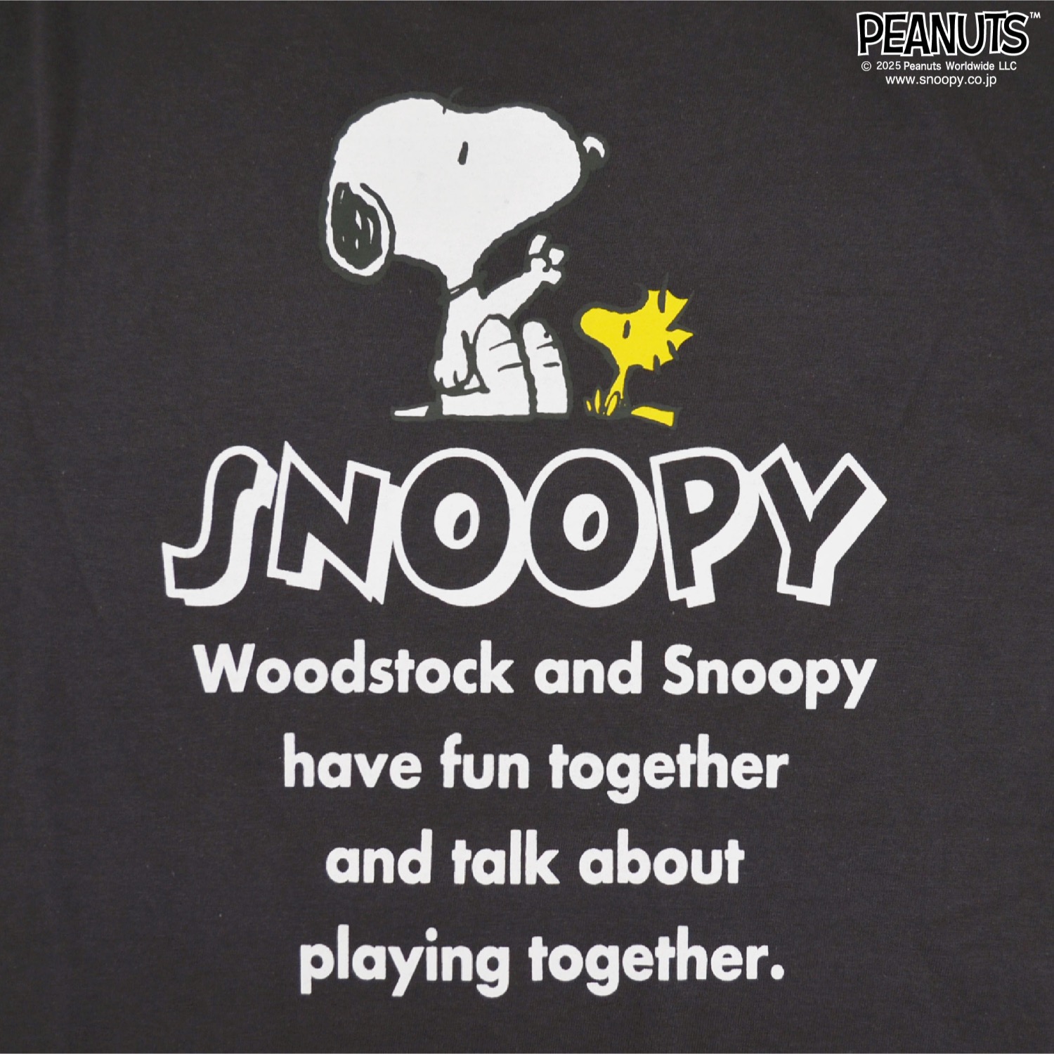 スヌーピー ジョークール ウッドストック Tシャツ トップス 7分丈