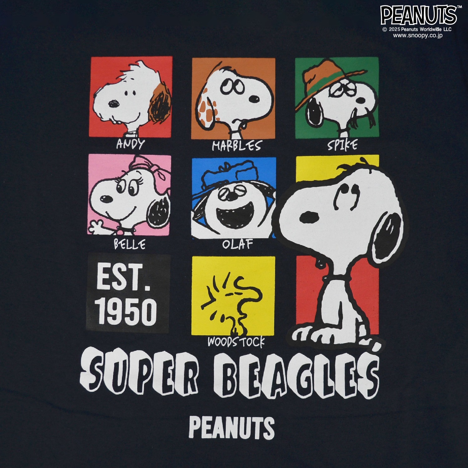 SNOOPY（スヌーピー） チャーリー・ブラウン Tシャツトップス 長袖 