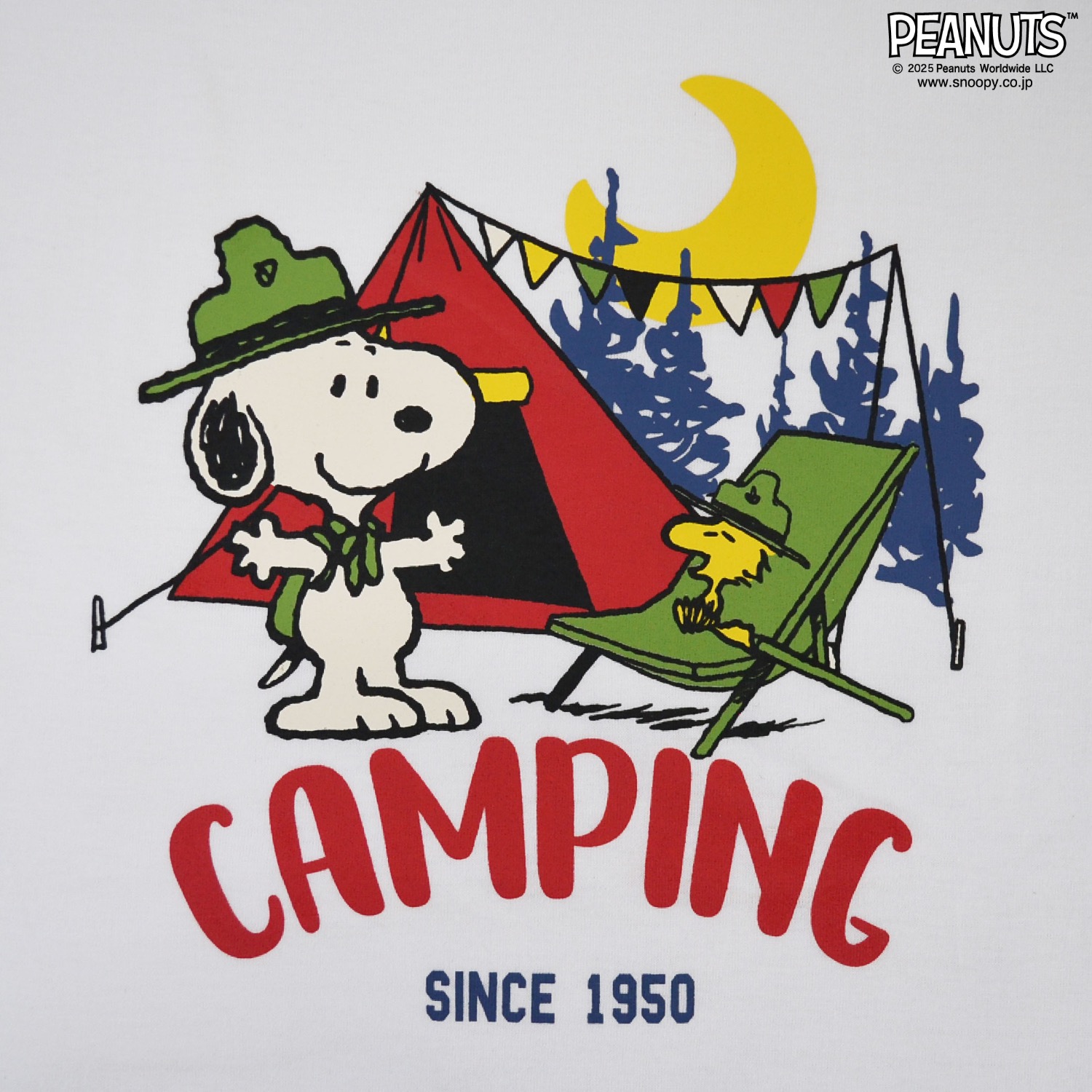 SNOOPY（スヌーピー） Tシャツ 長袖 ロンT トップス バック プリント