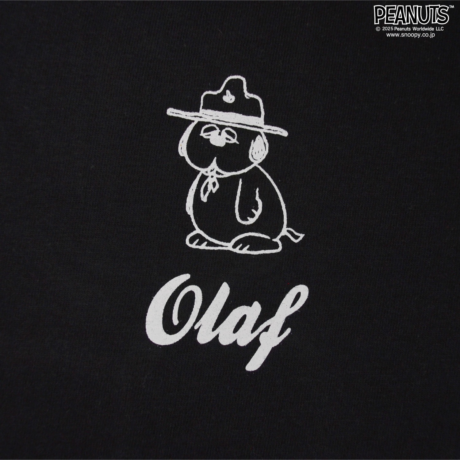 SNOOPY（スヌーピー） Tシャツ 長袖 ロンT トップス バック プリント 