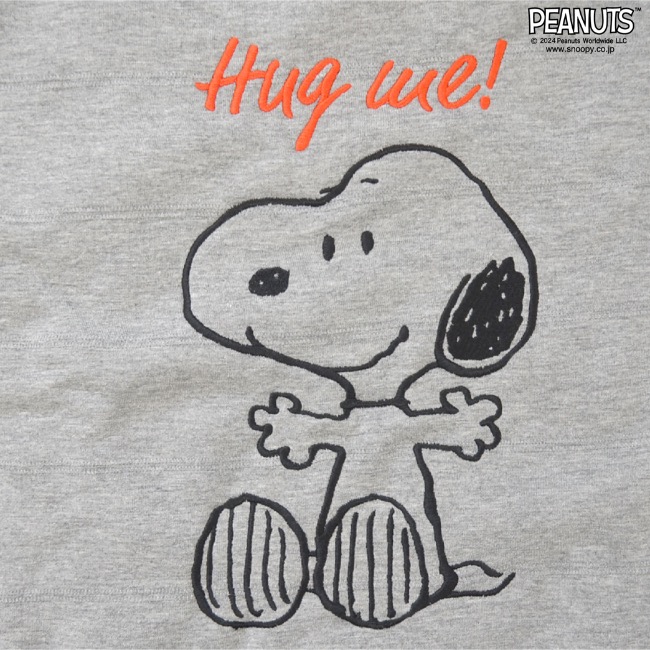 SNOOPY（スヌーピー） タックボーダー ボア トレーナー SNOOPY PEANUTS 