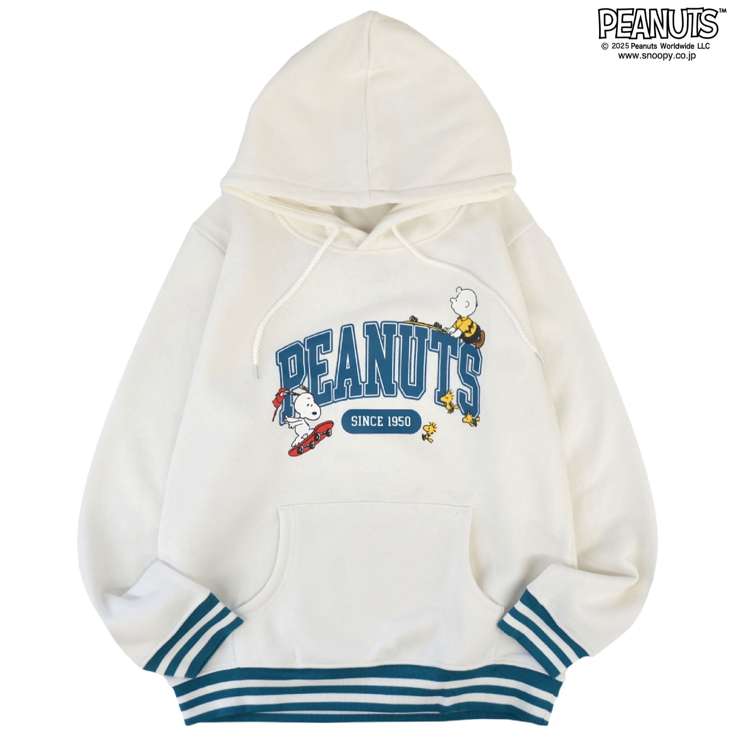 スヌーピーのパーカー♡ SNOOPY（スヌーピー） パーカー 裏起毛 スウェット トップス リブ