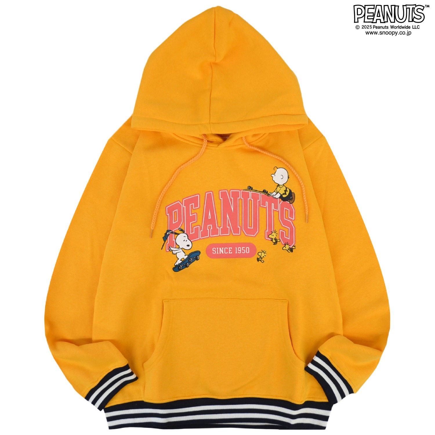 SNOOPY（スヌーピー） パーカー 裏起毛 スウェット トップス リブ