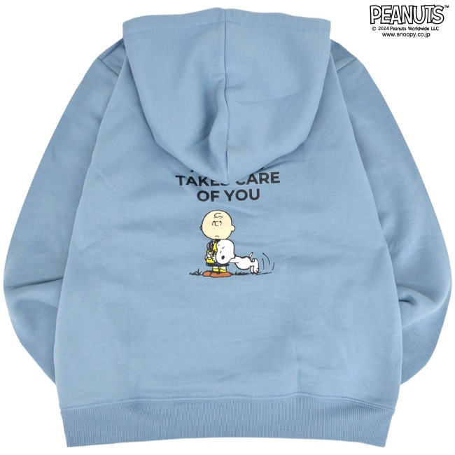 スヌーピー プリント 裏毛 プルパーカー 春秋冬 スウェット SNOOPY