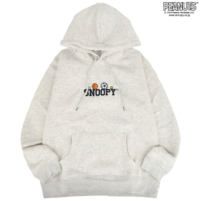 スヌーピー プリント 裏毛 プルパーカー 春秋冬 スウェット SNOOPY