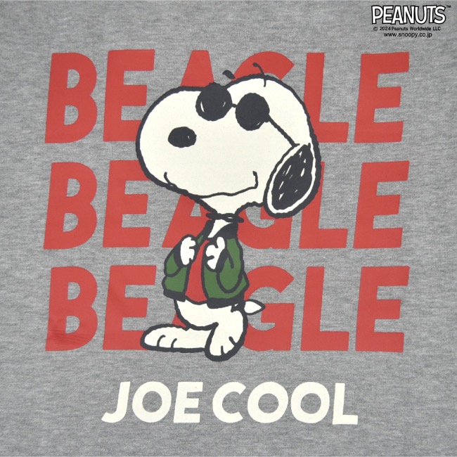 SNOOPY（スヌーピー） トレーナー 長袖 裏起毛 スウェット トップス