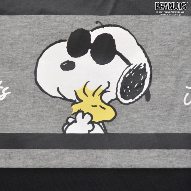 SNOOPY（スヌーピー） 長袖 トップス ハーフジップ 裏起毛 オラフ