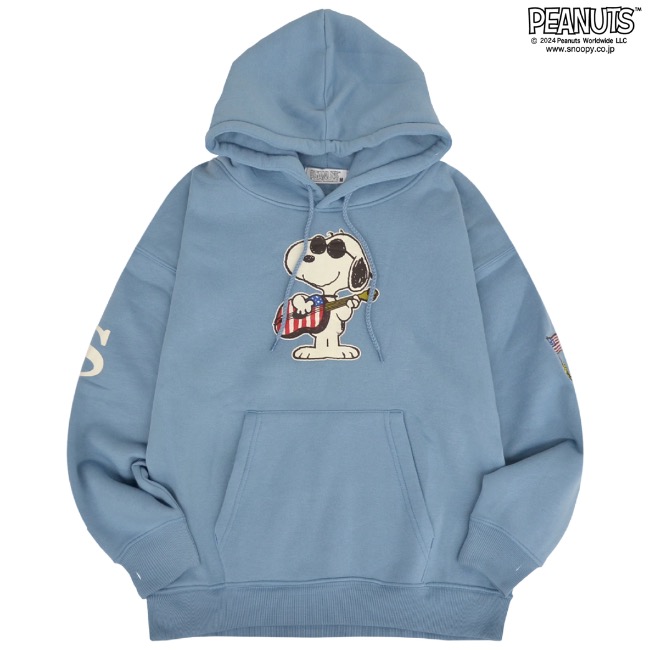 SNOOPY スヌーピー パーカー ジョークール 長袖 裏起毛