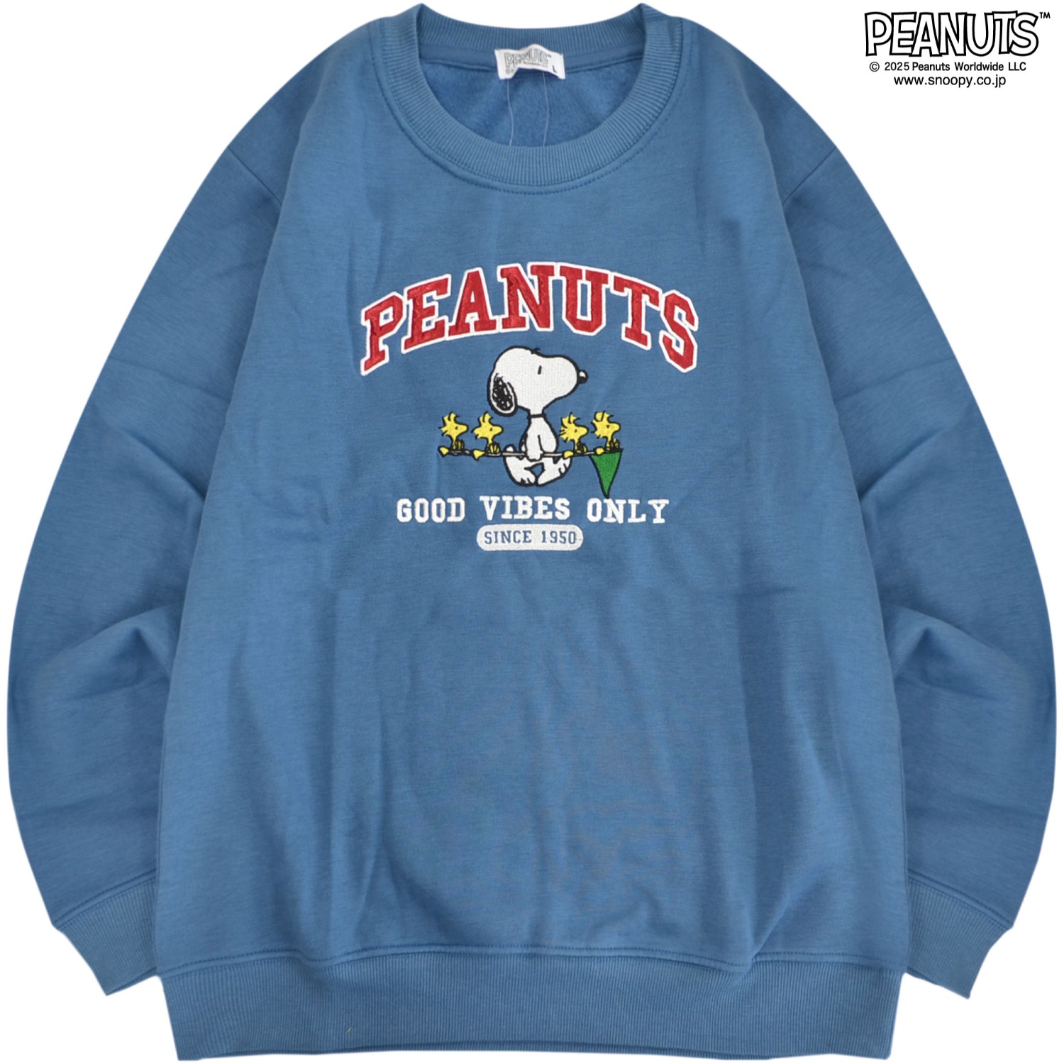 SNOOPY（スヌーピー） ウッドストック 裏起毛 トレーナー スウェット