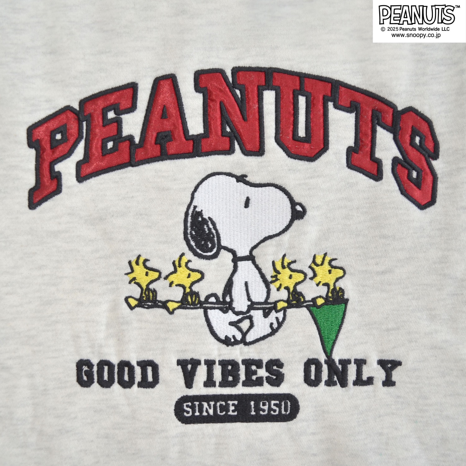 SNOOPY（スヌーピー） ウッドストック 裏起毛 トレーナー スウェット