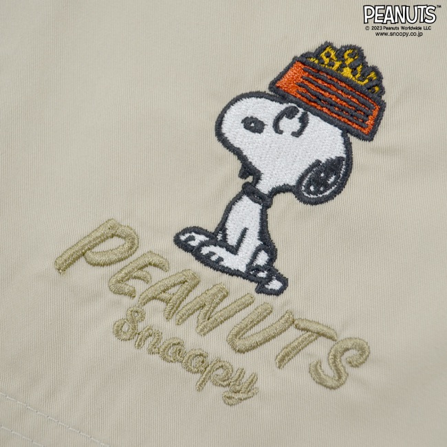 SNOOPY（スヌーピー） パンツ ハーフパンツ 刺繍 スポーツ ボトムス