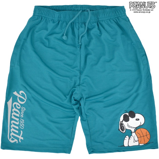 スヌーピー ハーフパンツ ハニカム ドライパンツ 夏 SNOOPY PEANUTS