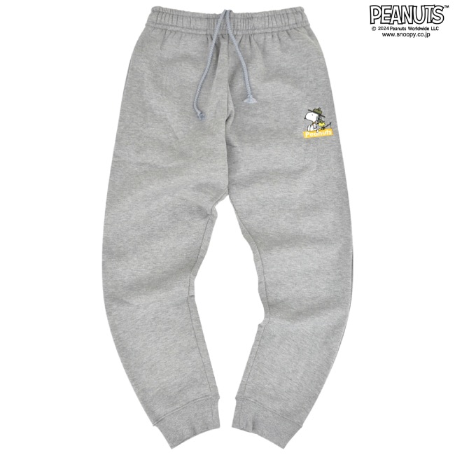 SNOOPY（スヌーピー） パンツ 裏起毛 スウェット 刺繍 ビーグル