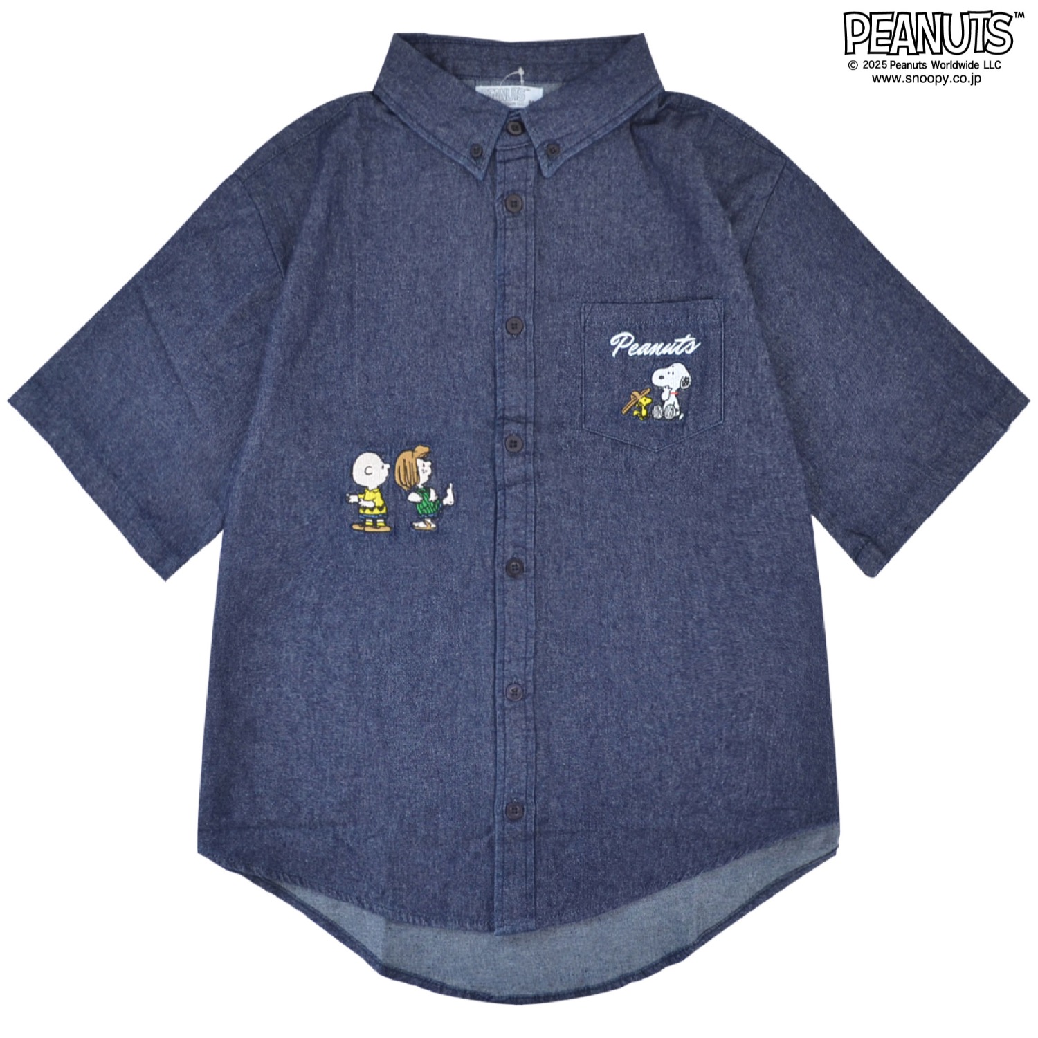 SNOOPY（スヌーピー） チャーリーブラウン ウッドストック デニム