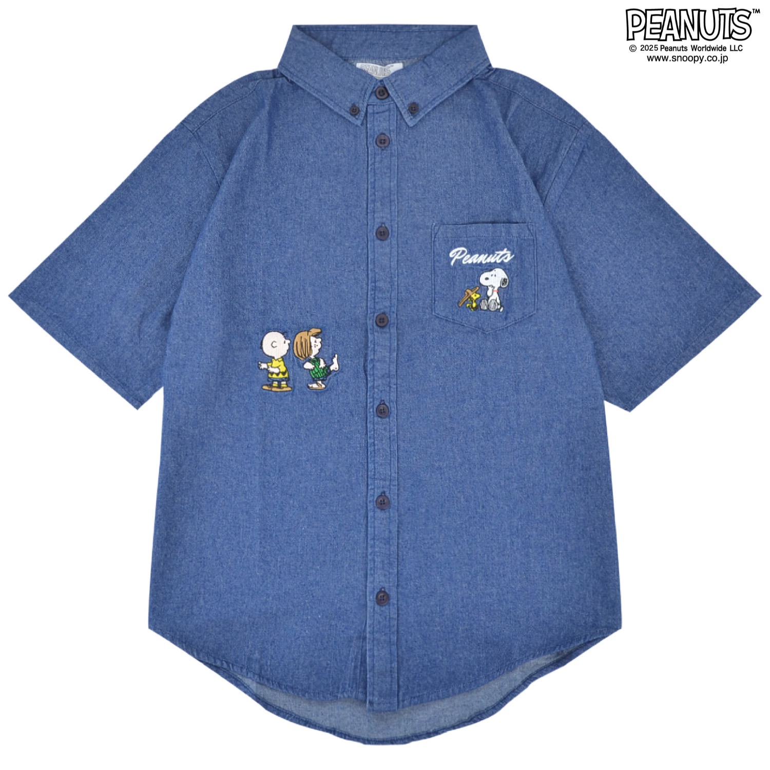 SNOOPY（スヌーピー） チャーリーブラウン ウッドストック デニム
