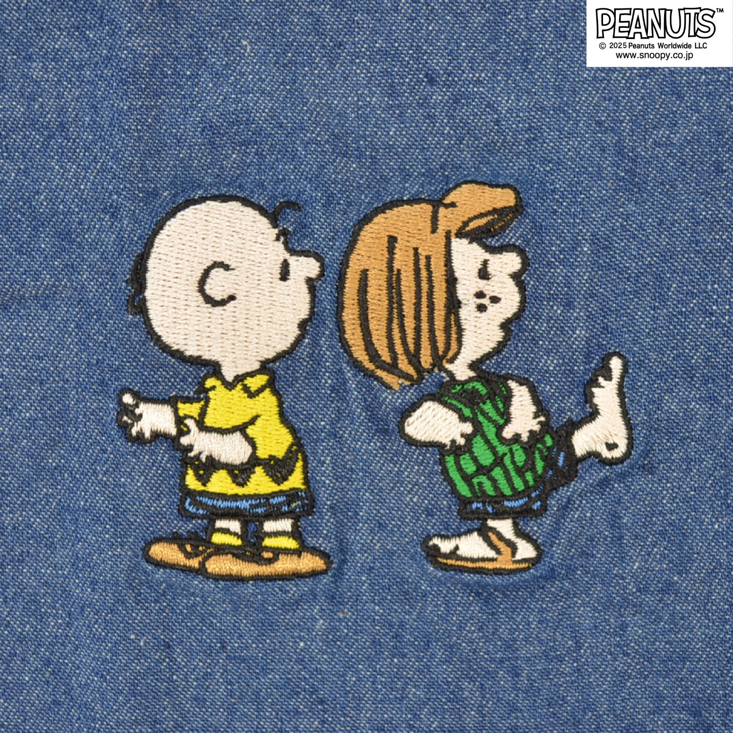 SNOOPY（スヌーピー） チャーリーブラウン ウッドストック デニム