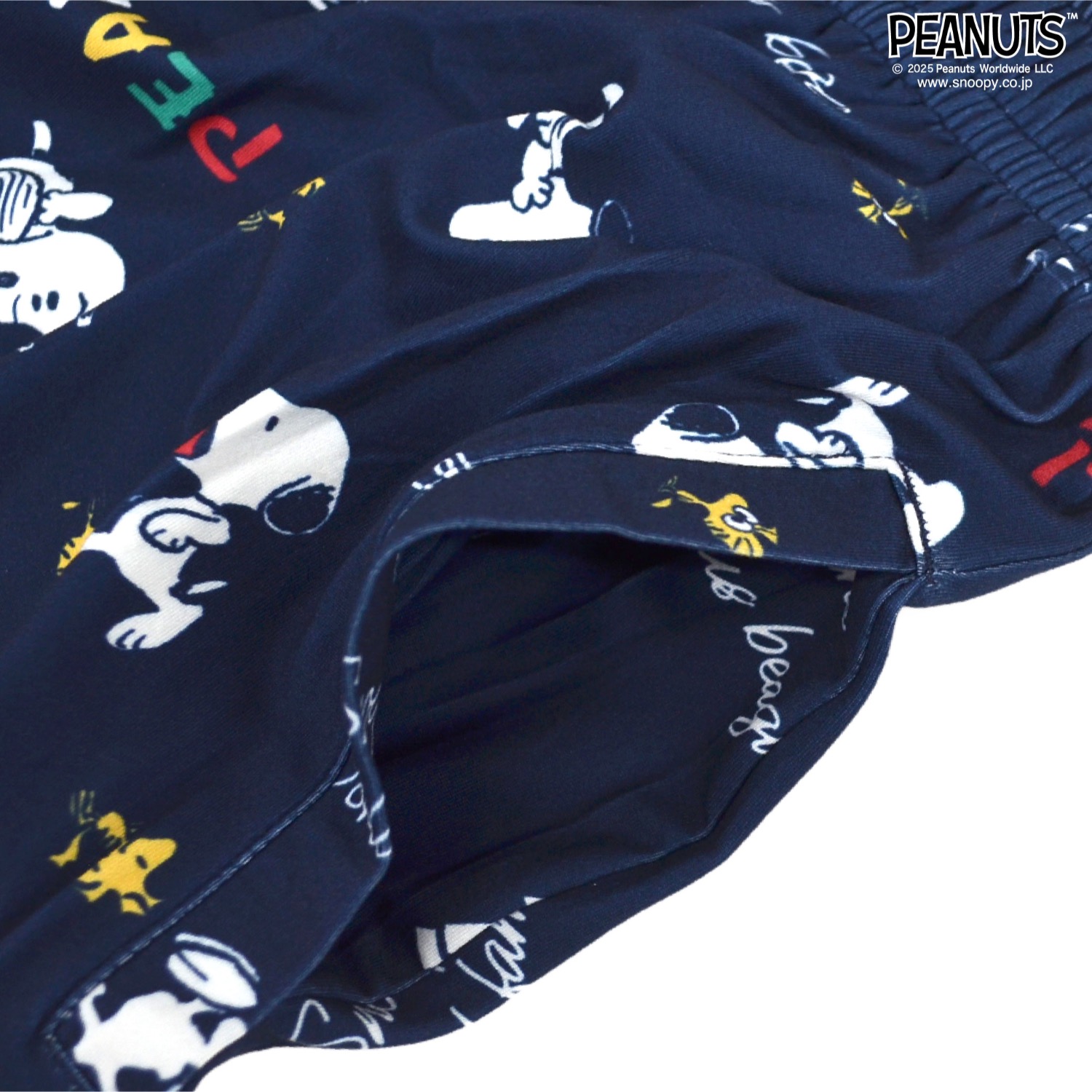 SNOOPY（スヌーピー） 半袖 シャツ ハーフパンツ セットアップ 上下 