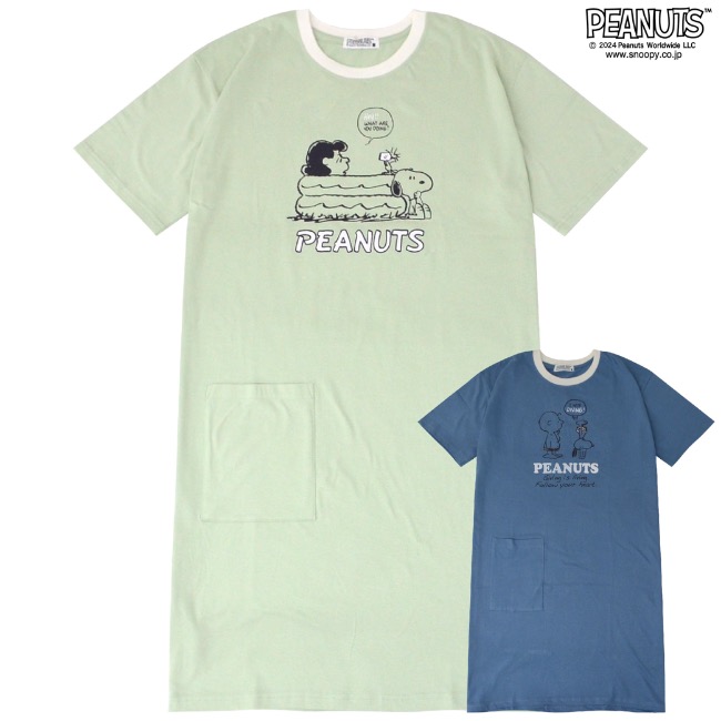 SNOOPY（スヌーピー） サマー 柄 半袖 BIG Tシャツ 春夏秋 PEANUTS