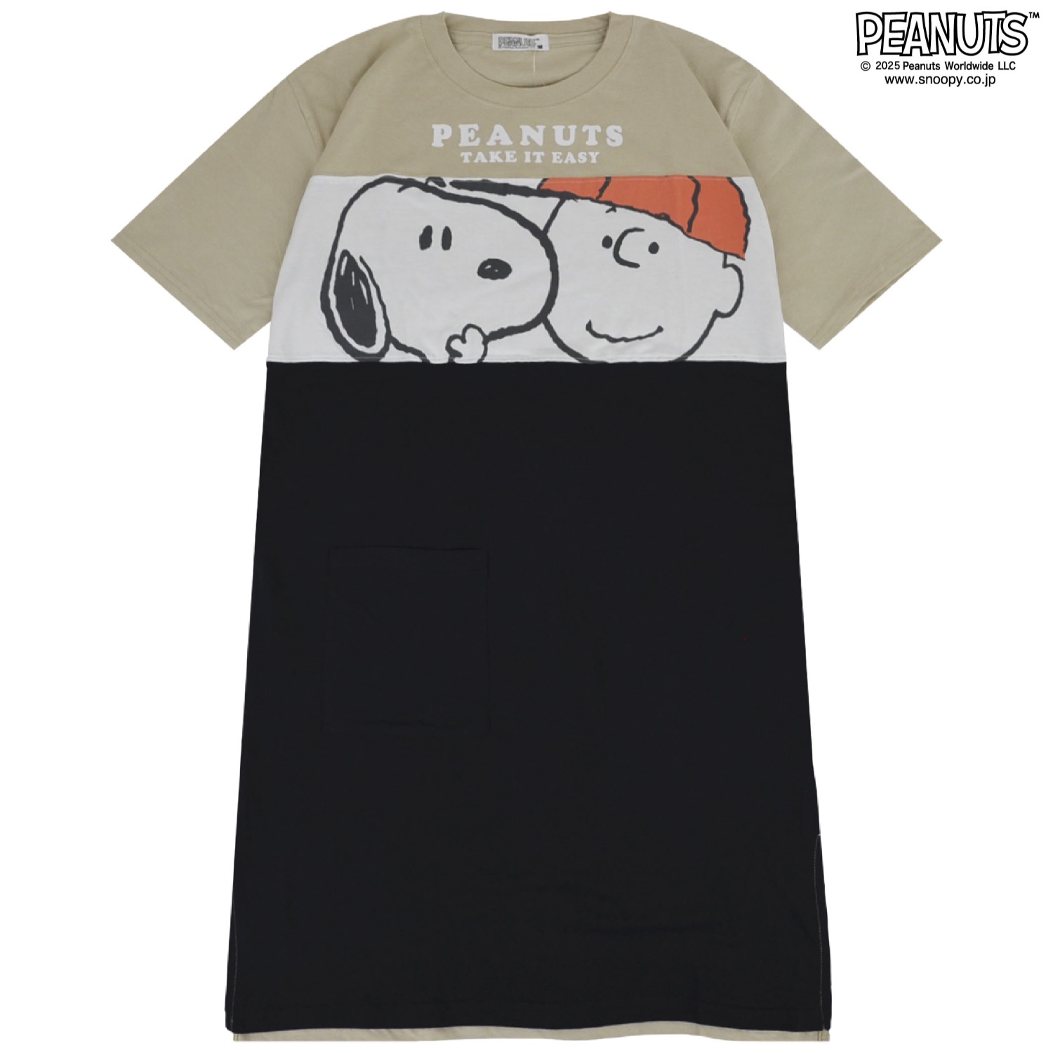 SNOOPY（スヌーピー） ウッドストック チャーリーブラウン Tシャツ BIG