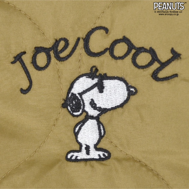 スヌーピー アウター 刺繍 秋 冬 ジャケット SNOOPY PEANUTS ジョークール