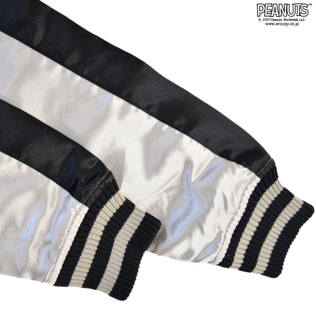 SNOOPY（スヌーピー） スカジャン アウター ジャケット 刺繍 ロック