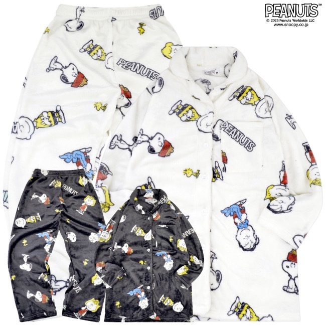 SNOOPY（スヌーピー） パジャマ トップス パンツ 上下 セット